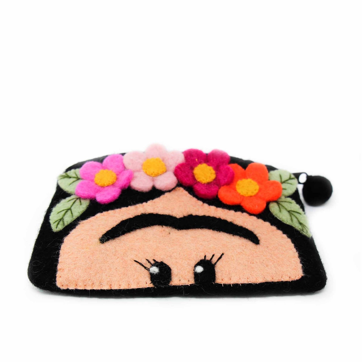 Hand Crafted Felt Coin Purse -Frida Pouch