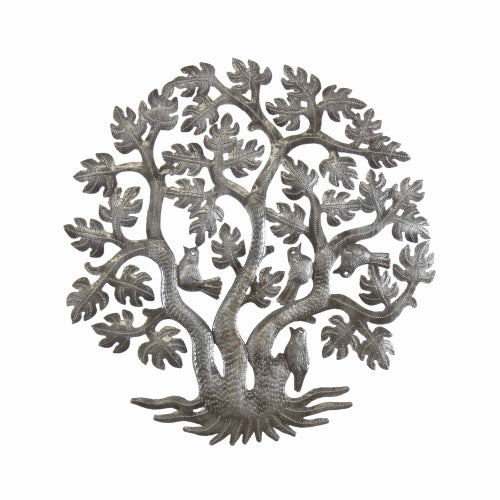 3 Trunk Tree of Life Wall Art - "14- Croix des Bouquets