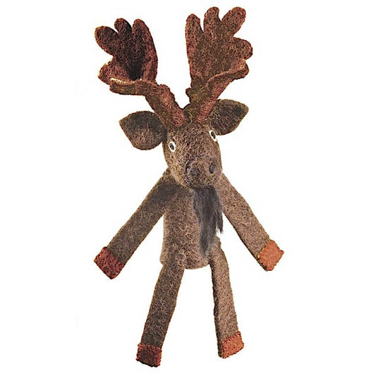 Woolie Finger Puppet - Moose - Wild Woolies