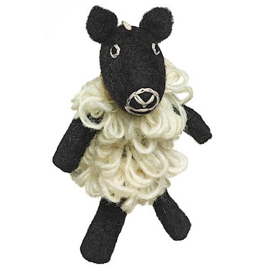 Woolie Finger Puppet - Sheep - Wild Woolies- Nepal