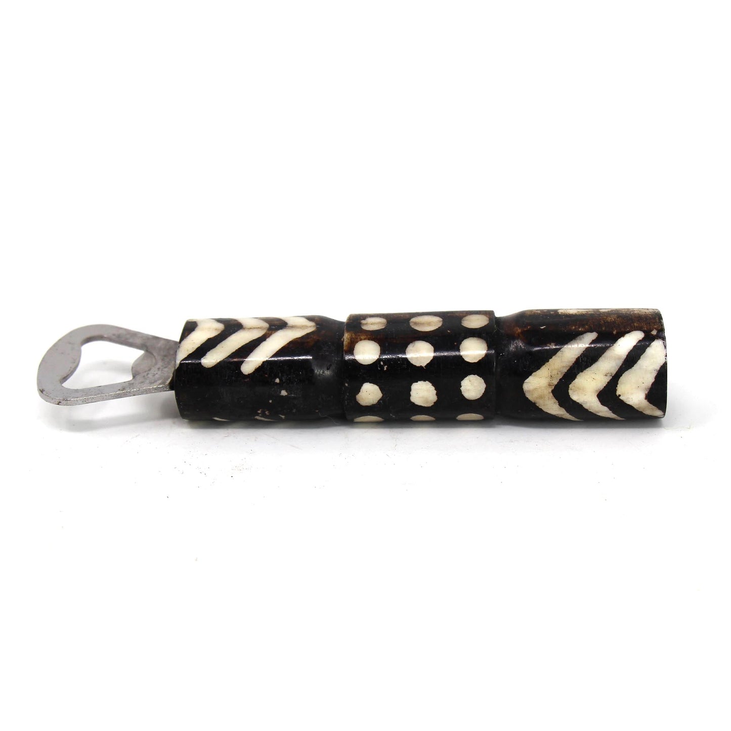 African Batik Bone Bottle Opener- Mixed Designs