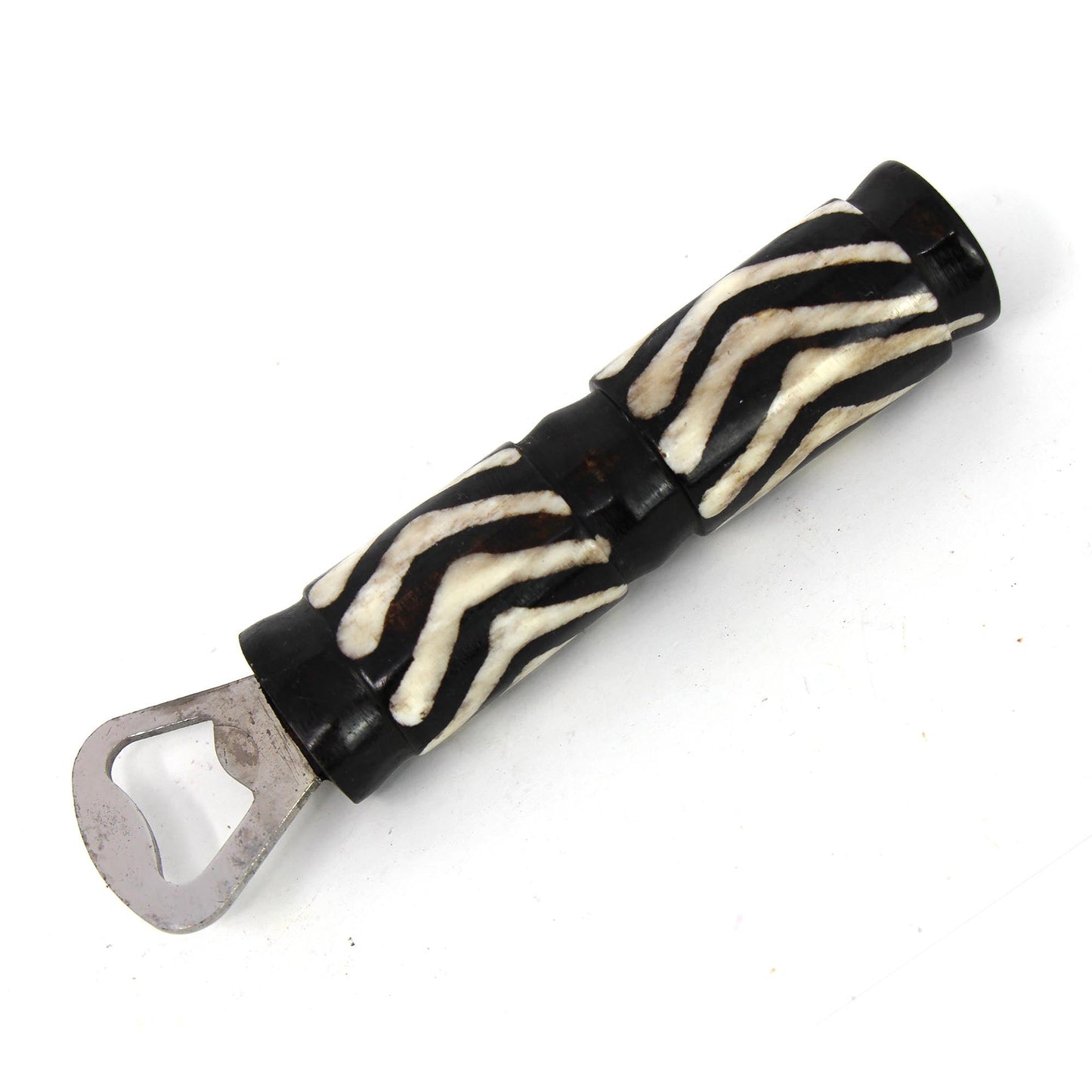 African Batik Bone Bottle Opener- Mixed Designs