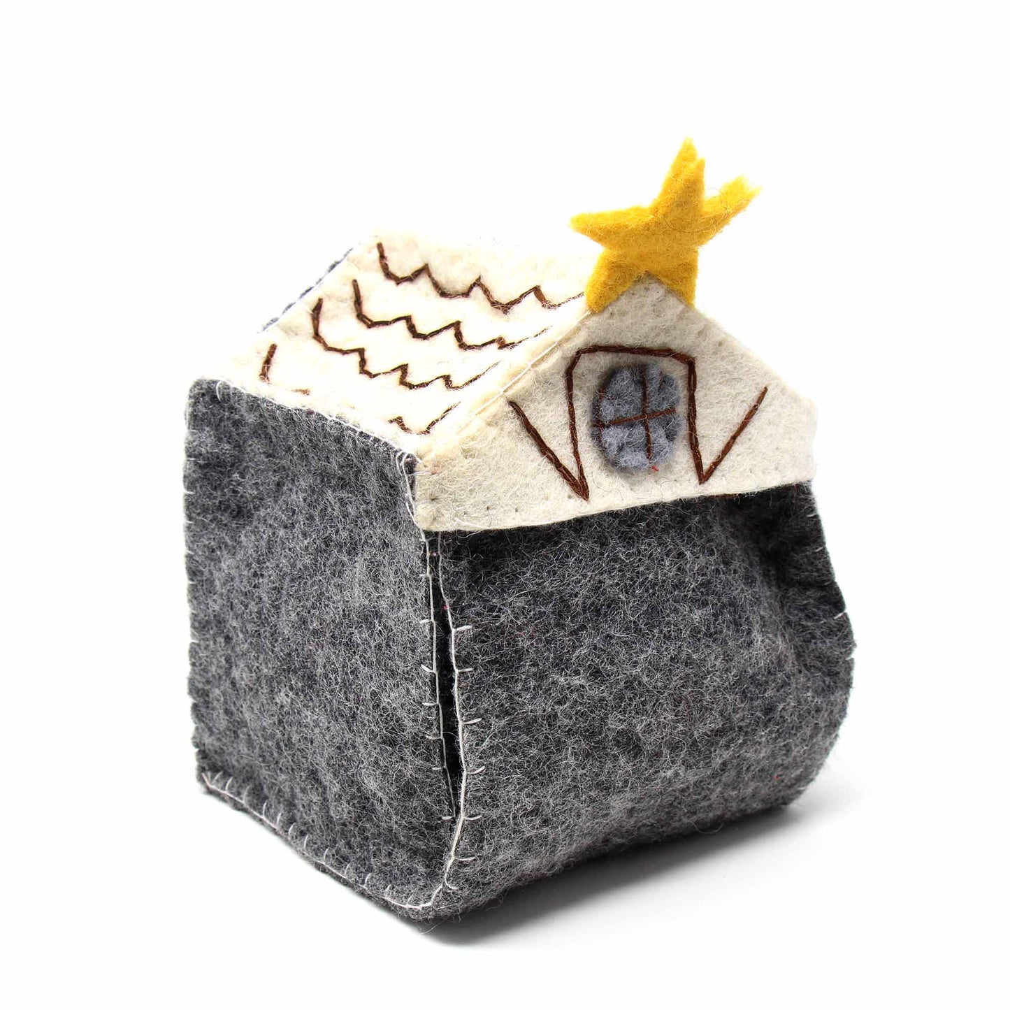 Handmade Felt Nativity Scene- 12-Piece Set- Fair Trade-Nepal